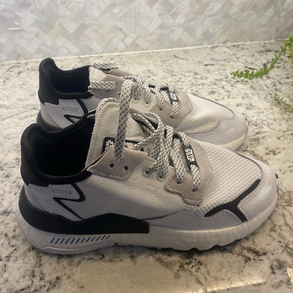 Adidas  Star Wars Nite‎ Jogger - Stormtrooper Us 6